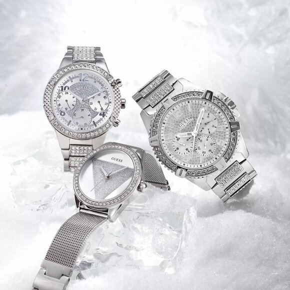 GUESS Men's Stainless Steel Bracelet Watch 50mm - Picture 5 of 5